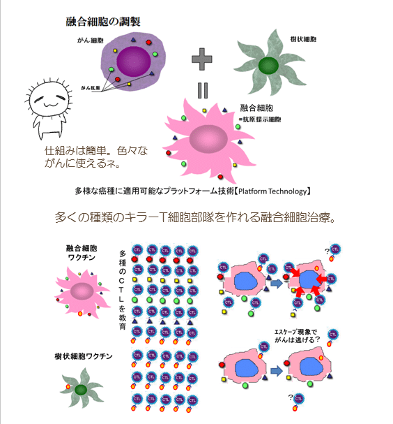 がん免疫細胞療法の比較